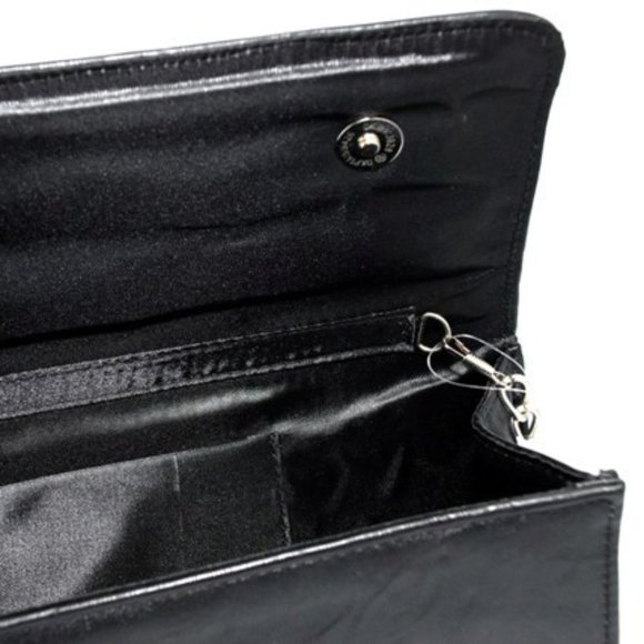 Black Diax evening Clutch | Handbag | Purse - Picture 4 of 4